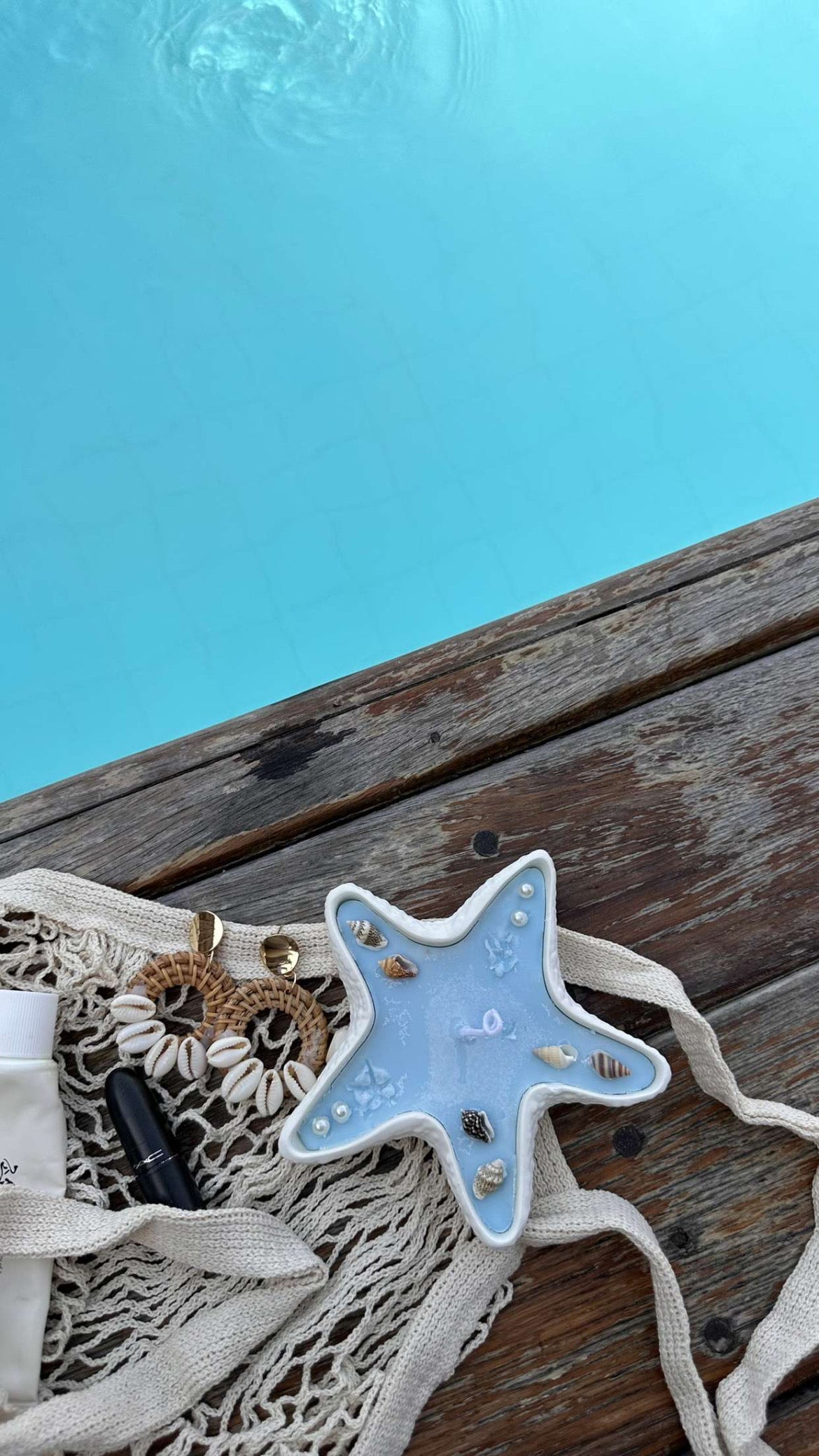 Sea star candle
